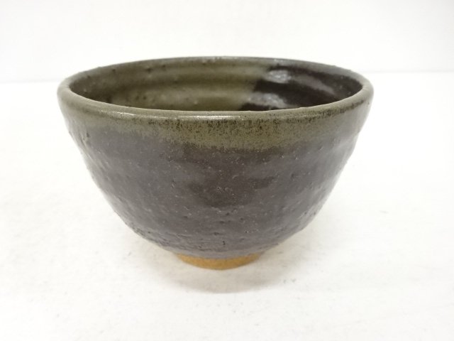 JAPANESE COLLECTIBLE / BLACK-GLAZED TEA BOWL